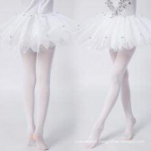 white ballet dance stockings anti slip stockings